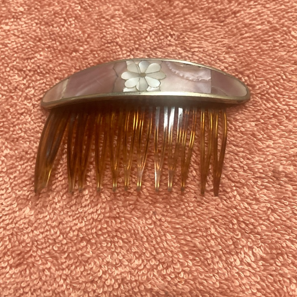 Pink Hair Comb
